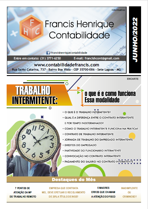 INFORMATIVO JUNHO 2022